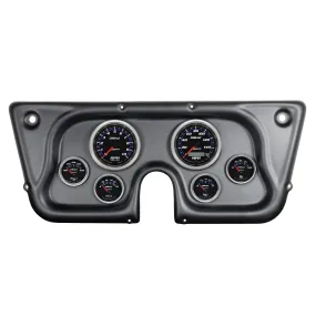 AutoMeter 7032-CB DIRECT FIT DASH KIT; CHEV TRK C/K/K5/SUBRBN 67-72; RPM/MPH/FUEL/OILP/WTMP/BAT; C