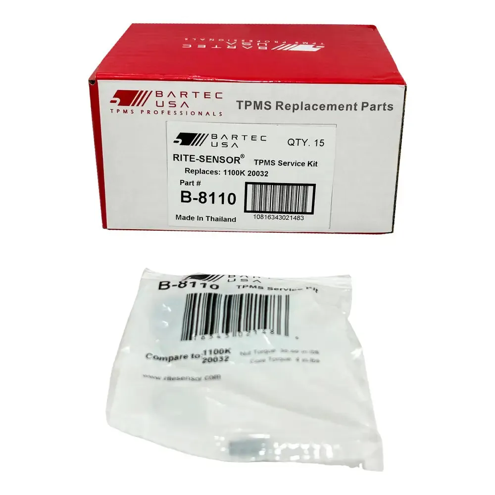 Bartec B-8110 TPMS Service Kit for Acura, Honda, Lexus, Toyota, Scion
