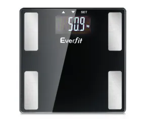Bathroom Scales Digital Body Fat Scale 180KG Electronic Monitor BMI CAL