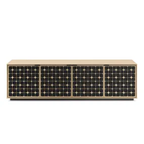 BDI Elements 8703 Constellation Media Cabinet (Washed Oak)