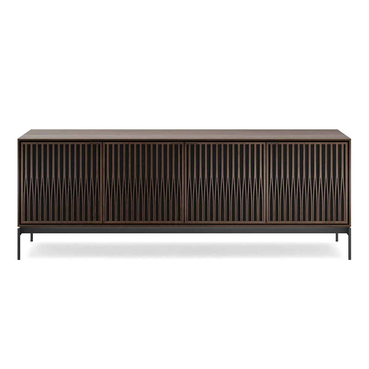 BDI Elements 8709 Tune Media Cabinet with Console Base (Toasted Oak)