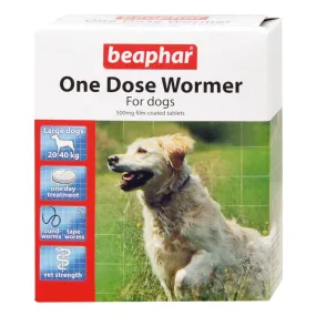 Beaphar One Dose Wormer For Large Dogs