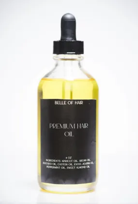 Belle of Hair Premium Hair Oil 4 Oz.