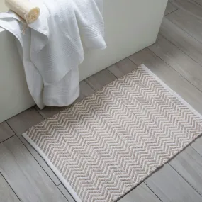 Bentley Reversible Bath Mat in Natural