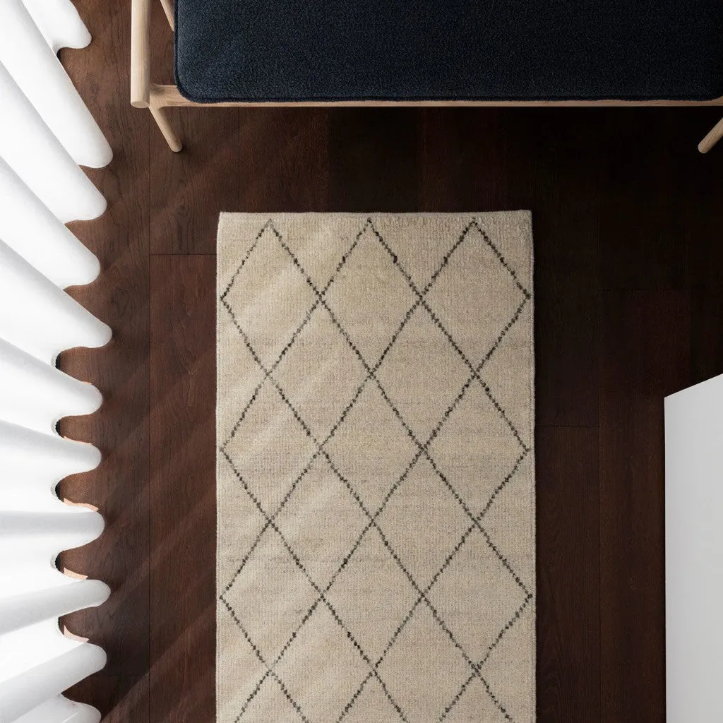 Berber Knot Atlas Rug - Limestone - Pre Order