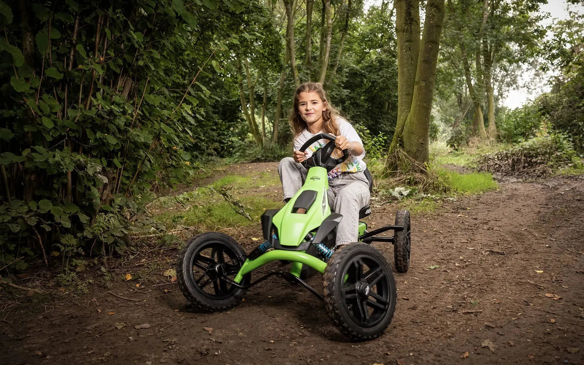 BERG Rally DRT Green Go Kart