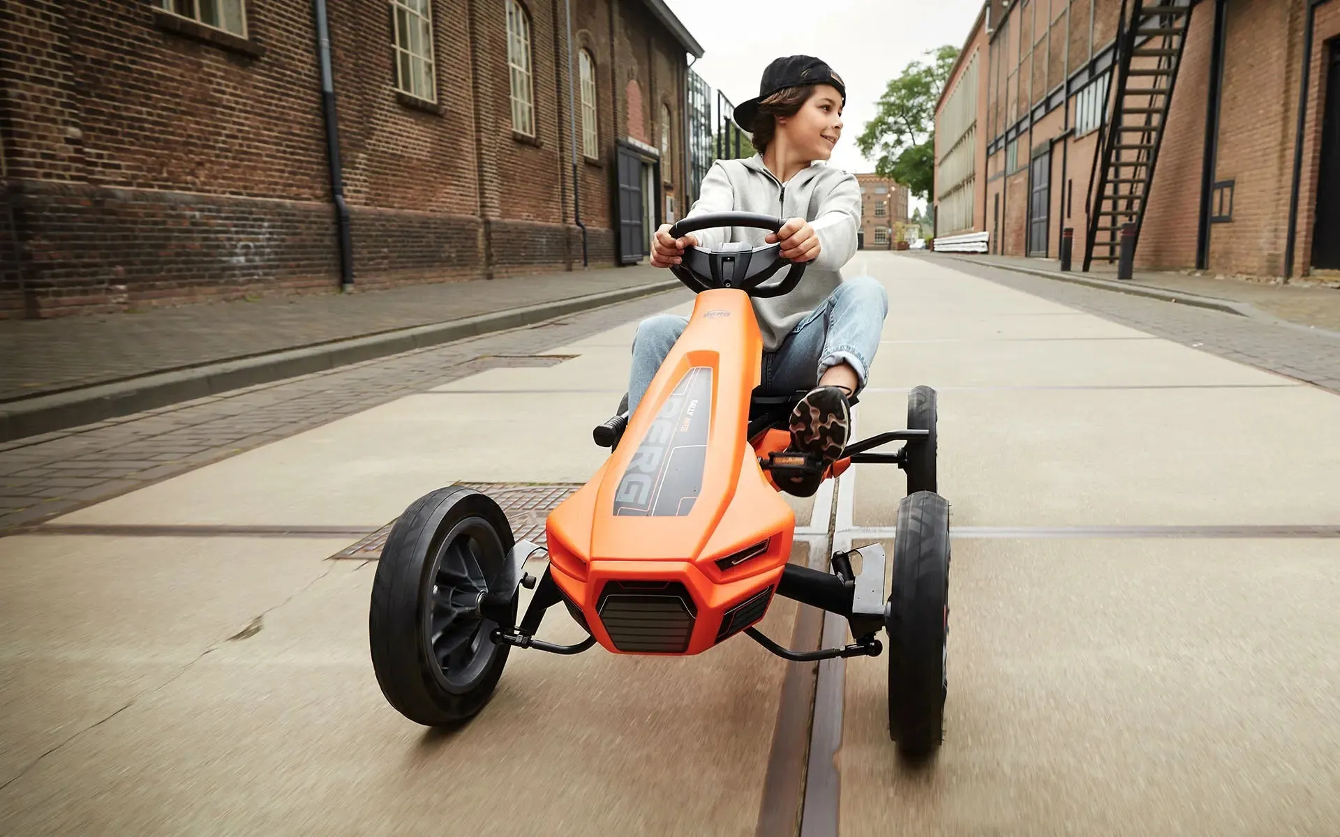 BERG Rally NRG Orange Go-Kart