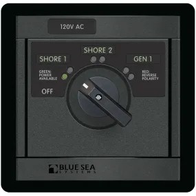 Blue Sea 120V AC Rotary Panel