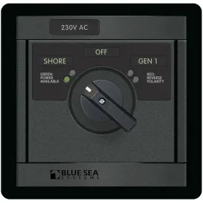 Blue Sea 230V AC Rotary Panel