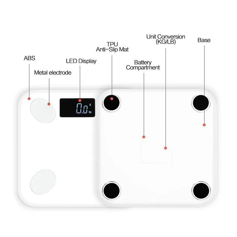 Bluetooth Digital Body Scale