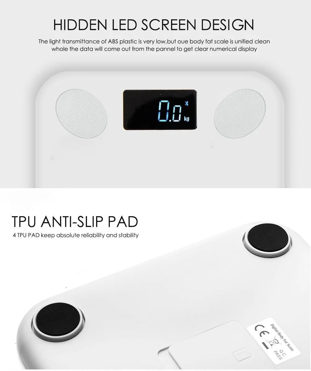 Bluetooth Digital Body Scale