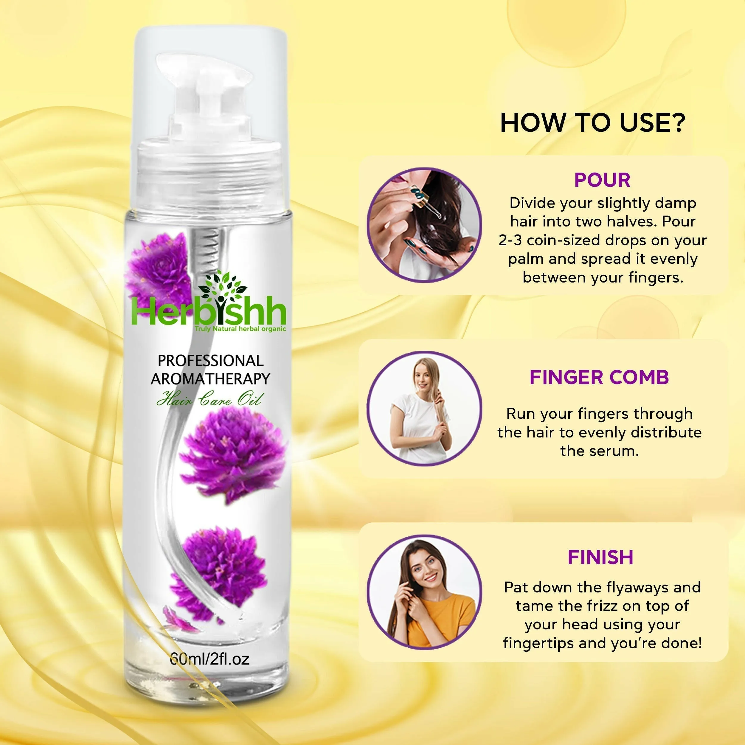 Buy 3 Ice Spa Hair Shampoo & Conditioner Set Get 2 Flower oil free - Herbishh