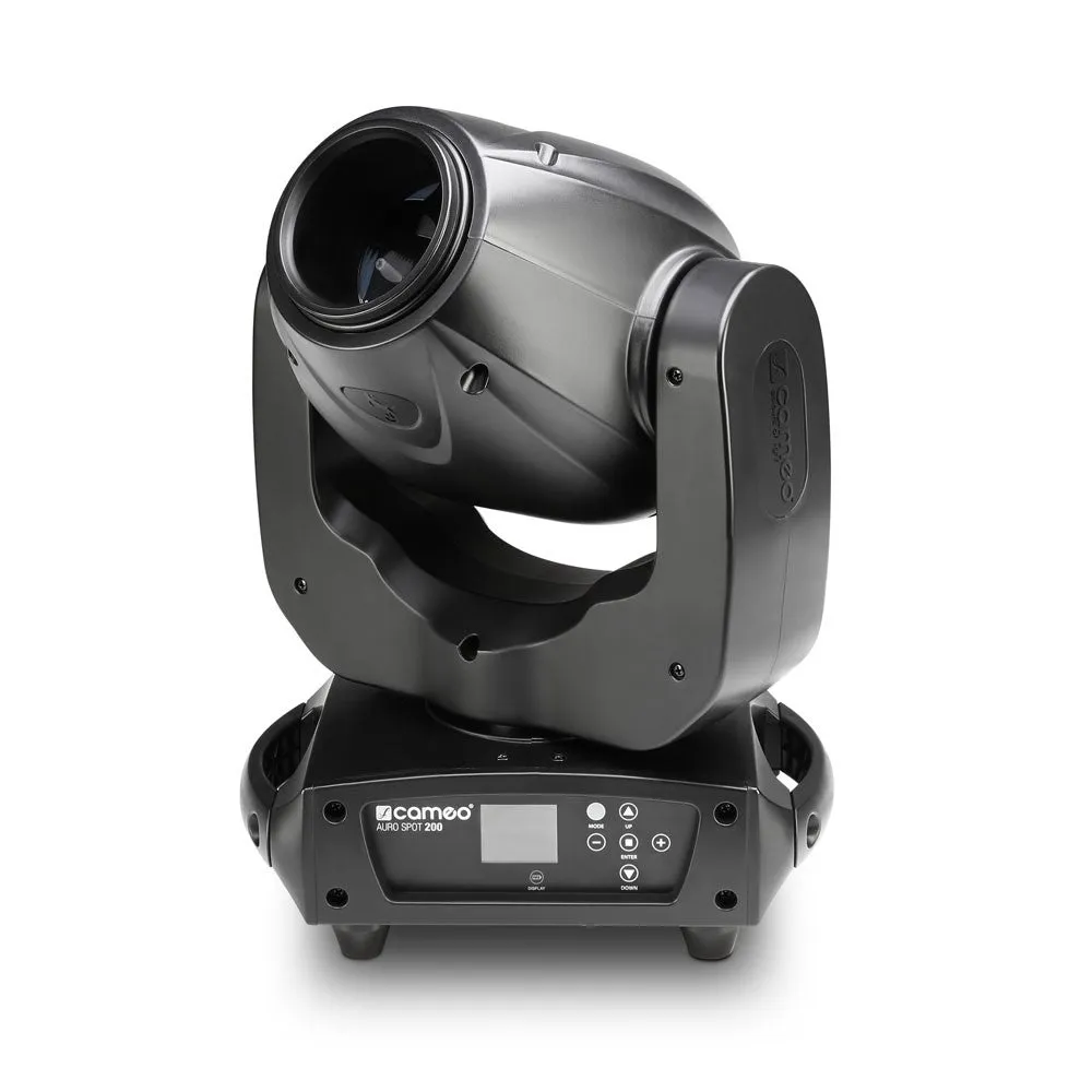 Cameo Lights AURO SPOT 200 LED Spot Moving Head 100W White LED (Black)