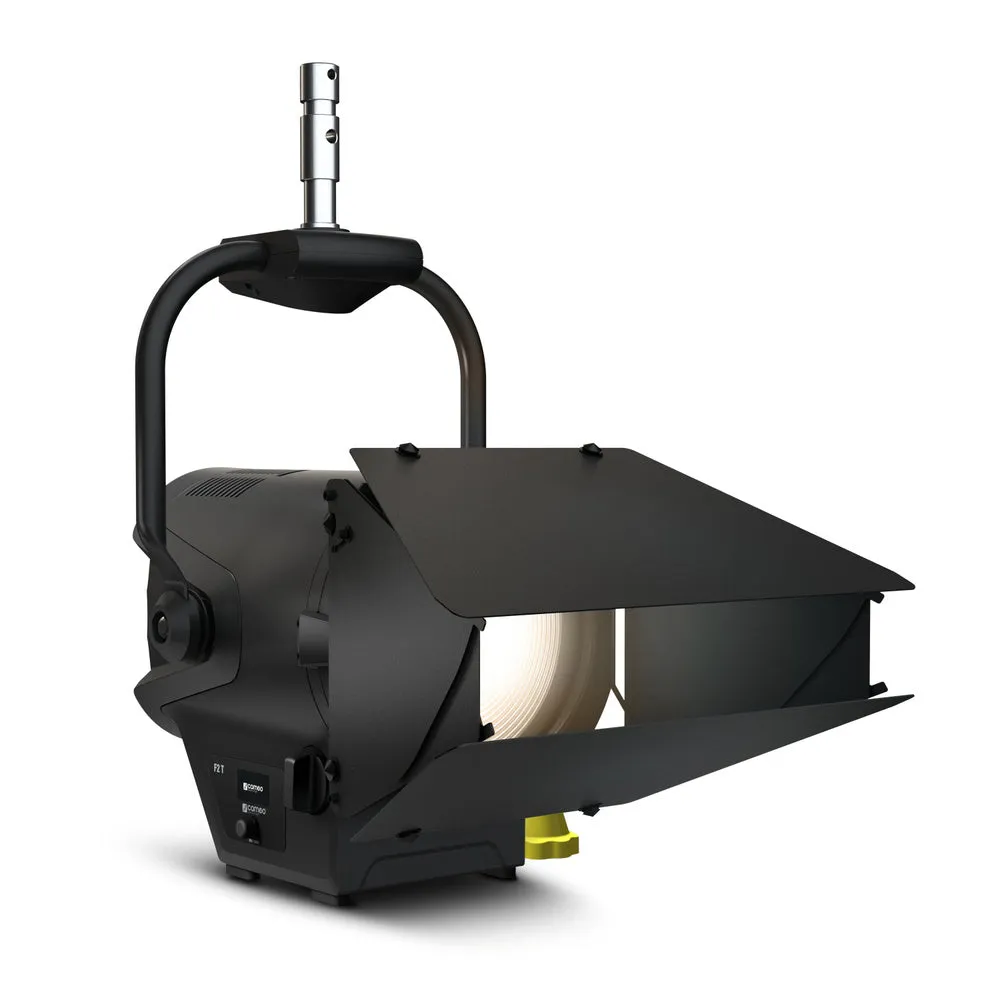 Cameo Pro CLF2TPO Professional Pole-Operated Fresnel White Tungsten - Includes Barndoor and Gel Frame