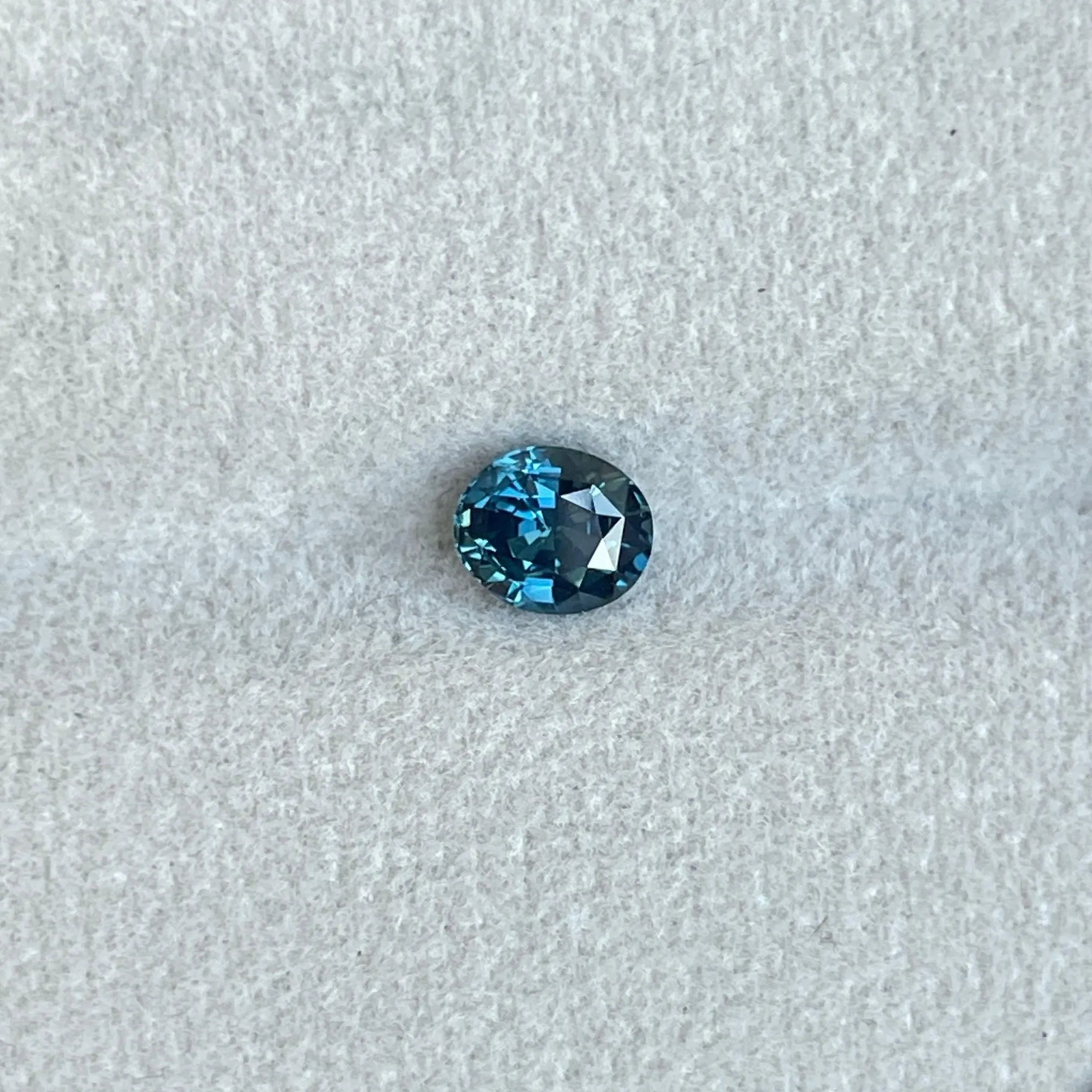 Captivating Teal sapphire Oval cut teal sapphire, 0.93 crt Sardinia teal sapphire. Loose stone for ring making