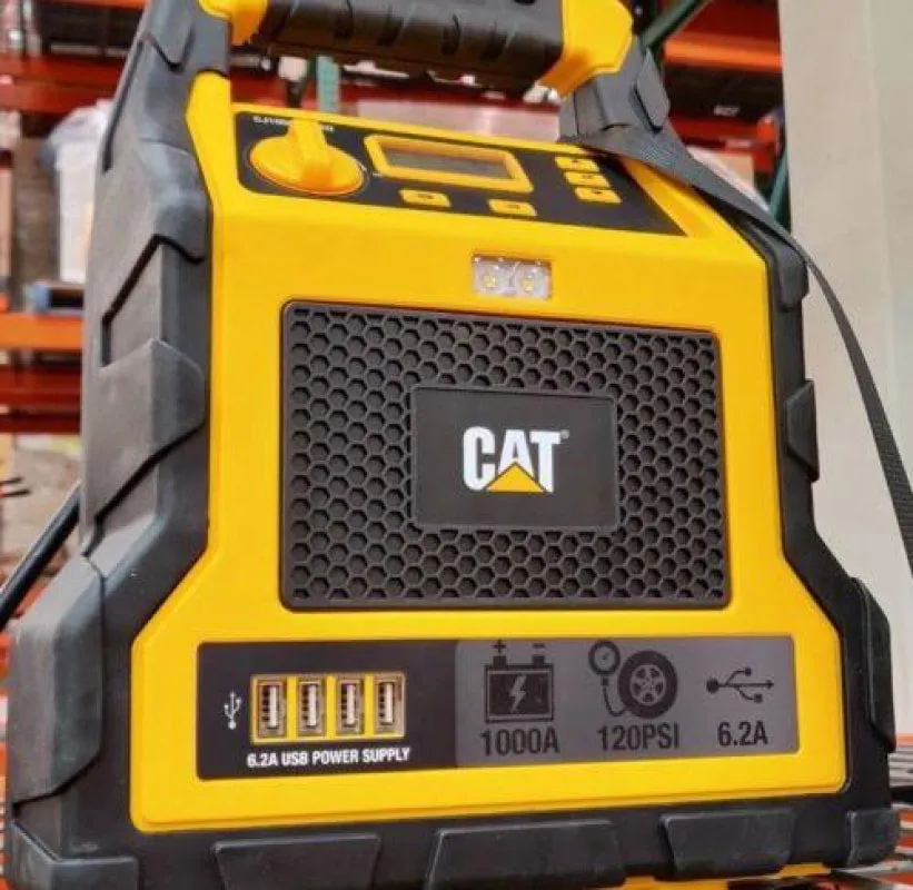 CAT Power Station 3-in-1 Jump Starter, Air Compressor & Power Supply