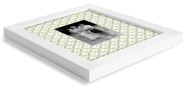 Chasing Paper - Samara - White (wide mat)