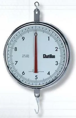 Chatillon 8200 Series Dial Hanging Scale - 8230DD-T-H