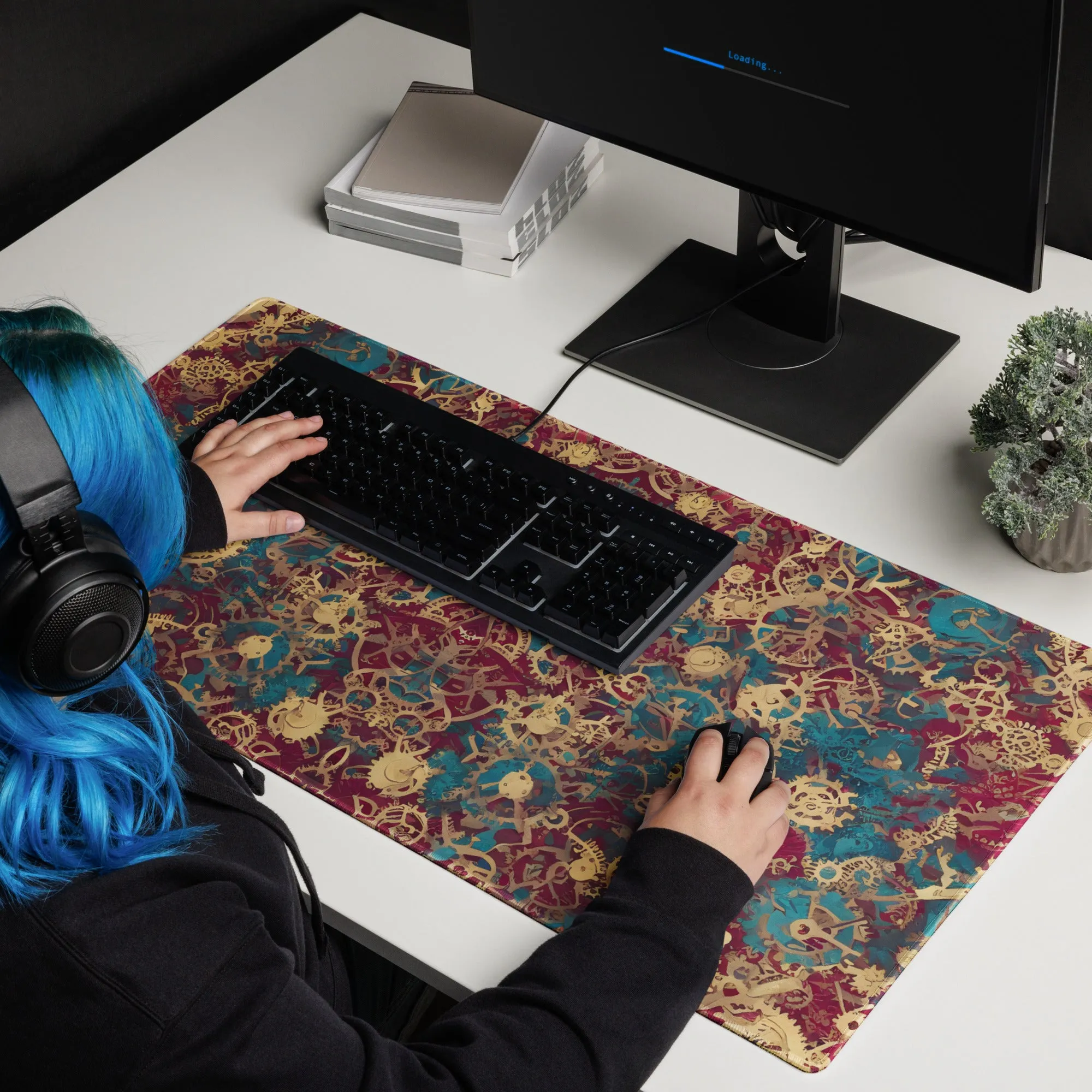 Clockwork Mechanic : Gaming mouse pad