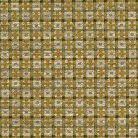 Dallimore Weaves Chiddingstone Ochre/Teal NCF4523-04
