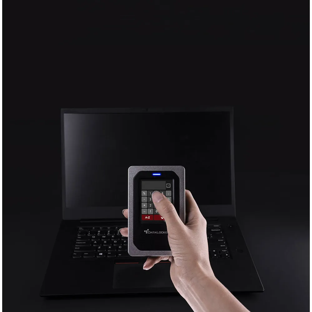Datalocker Dl4-1Tb-Fe Dl4Fe 1Tb Encrypted Ehdd Fips 140-2 Taa Usb C And 3.0