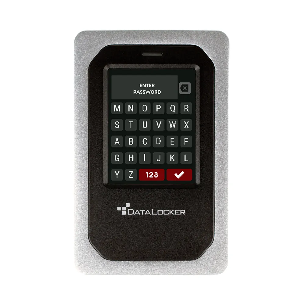 Datalocker Dl4-1Tb-Fe Dl4Fe 1Tb Encrypted Ehdd Fips 140-2 Taa Usb C And 3.0