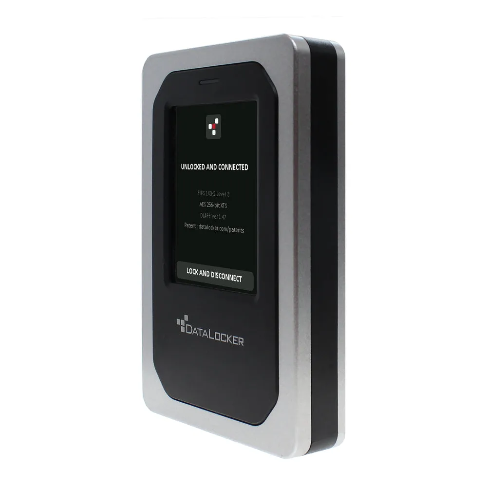 Datalocker Dl4-1Tb-Fe Dl4Fe 1Tb Encrypted Ehdd Fips 140-2 Taa Usb C And 3.0