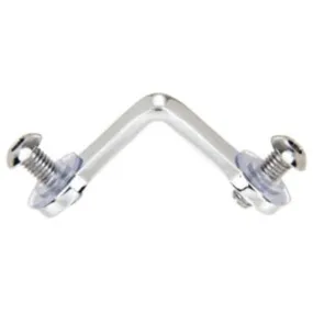 Deluxe 2-Way Glass Corner Connector