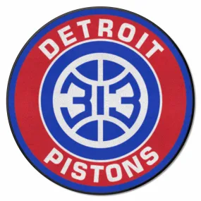 Detroit Pistons Pistons Roundel Rug - 27in. Diameter