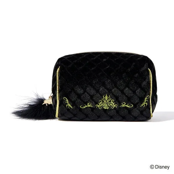Disney VILLAINS NIGHT Sleeping Beauty Maleficent Pouch Case Bag Francfranc Japan