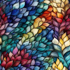 Dragon Scales Pattern 1 Fabric