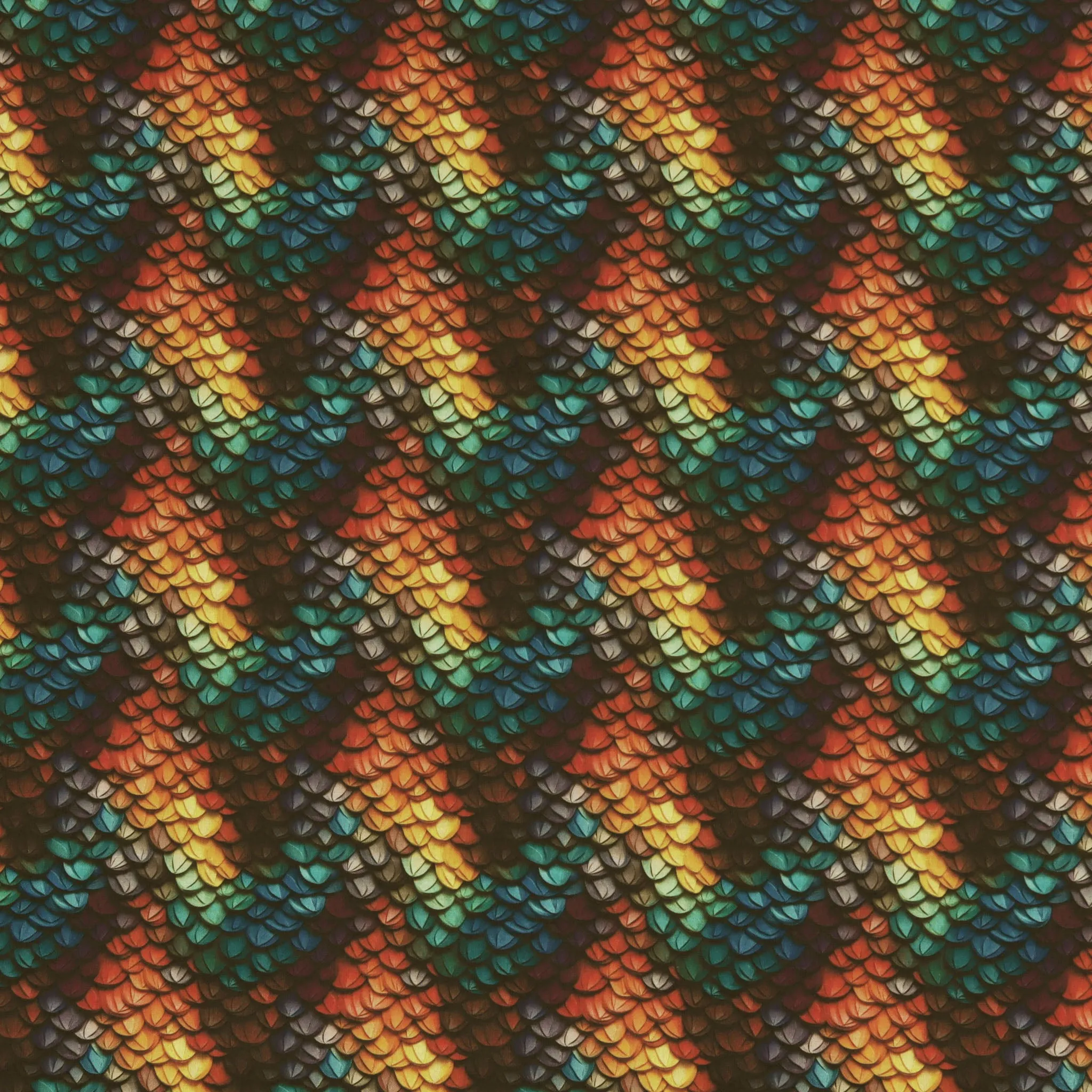 Dragon Scales Pattern 11 Fabric