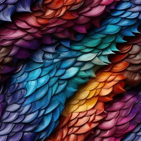Dragon Scales Pattern 3 Fabric