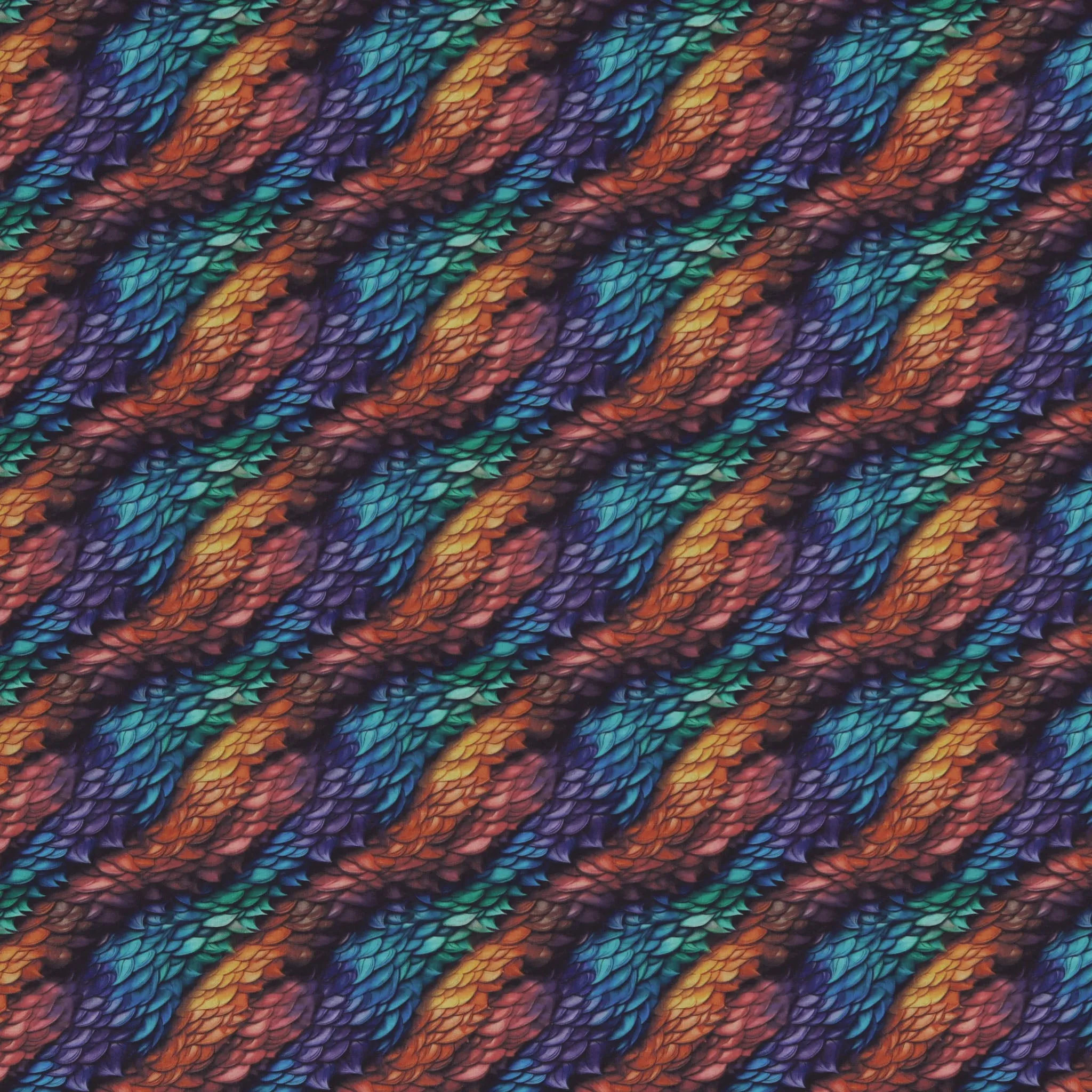 Dragon Scales Pattern 3 Fabric