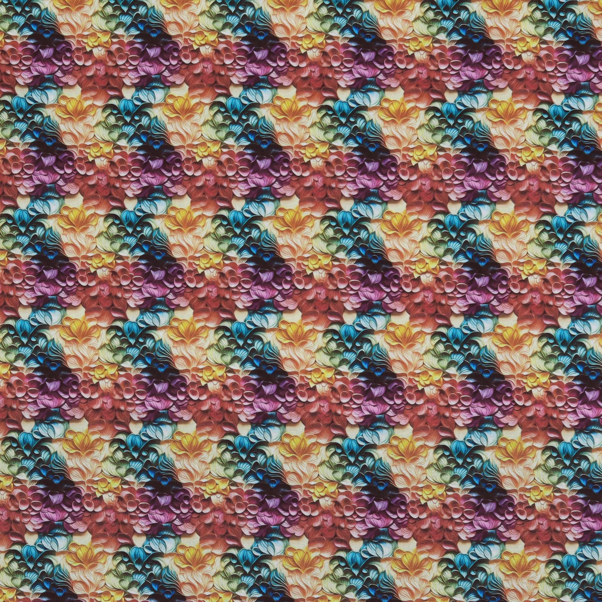 Dragon Scales Pattern 4 Fabric