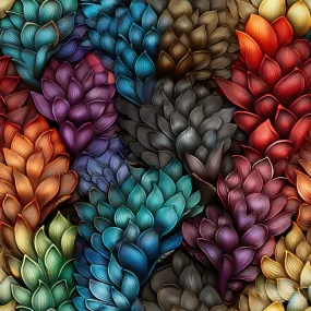 Dragon Scales Pattern 5 Fabric