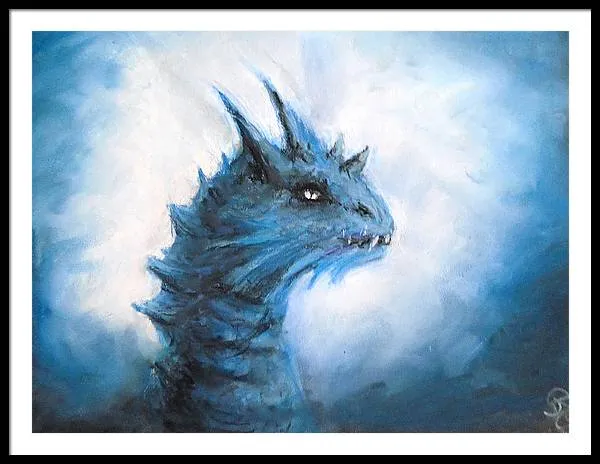 Dragon's Sight  - Framed Print