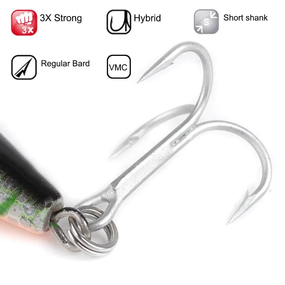 Dr.Fish Pencil Popper Lure 5.5'' 1.4oz