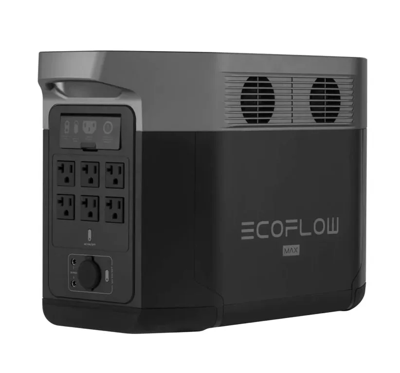 EcoFlow DELTA Max(2000) Portable Power Station   400W Portable Solar Panel