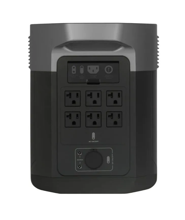 EcoFlow DELTA Max(2000) Portable Power Station   400W Portable Solar Panel