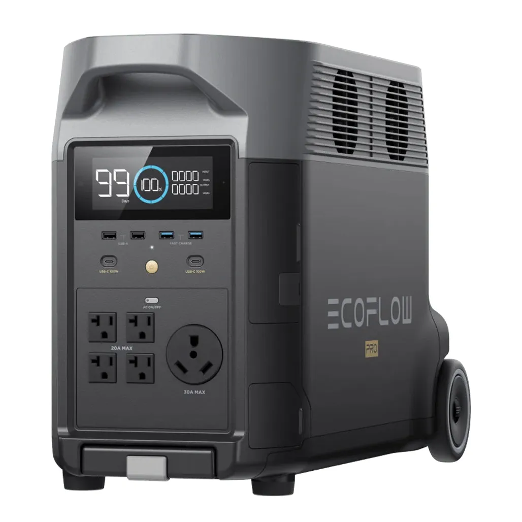 EcoFlow DELTA Pro Portable Power Station - EFD500 | Expandable Home Battery for Backup, Solar Charging, and Smart Energy Management