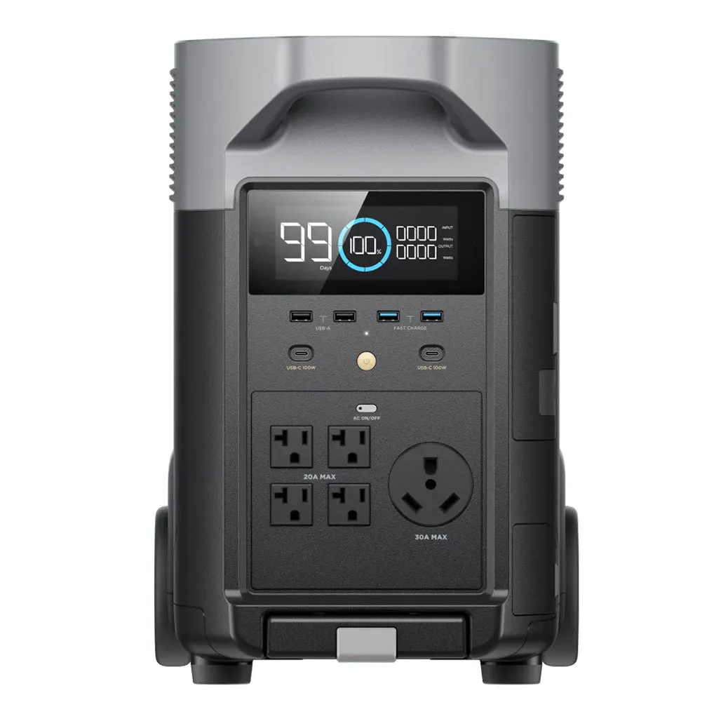 EcoFlow DELTA Pro Portable Power Station - EFD500 | Expandable Home Battery for Backup, Solar Charging, and Smart Energy Management