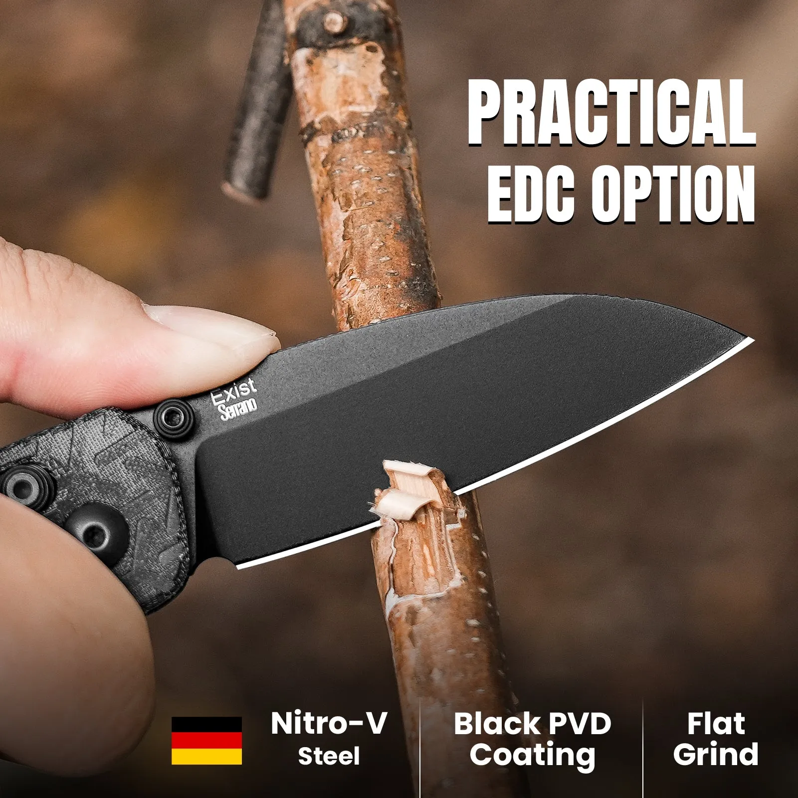Exist | Nitro V | Micarta | V3681A1