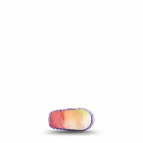 ExpressionMed Dexcom G6/One Transmitter Sticker (Rainbow Clouds)