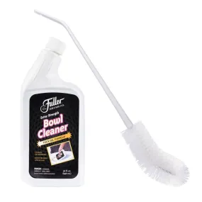 Extra Strength Toilet Bowl Cleaner & Bent Tip Toilet Bowl Brush