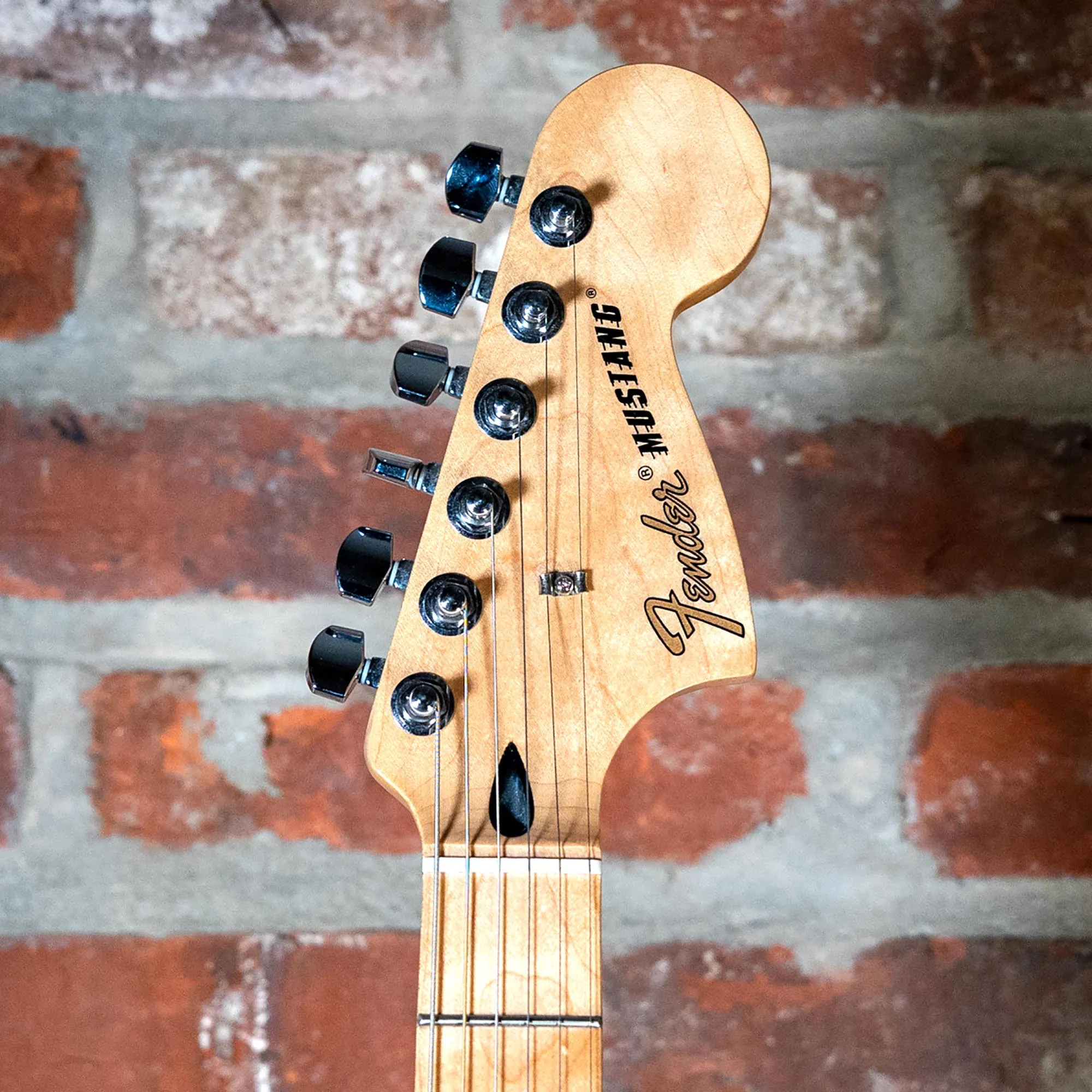 Fender 2016 Mustang Olive Green With Bag - Used