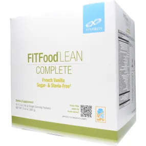FIT Food Lean Complete: French Vanilla (Sugar- & Stevia-Free) 10 Servings by Xymogen