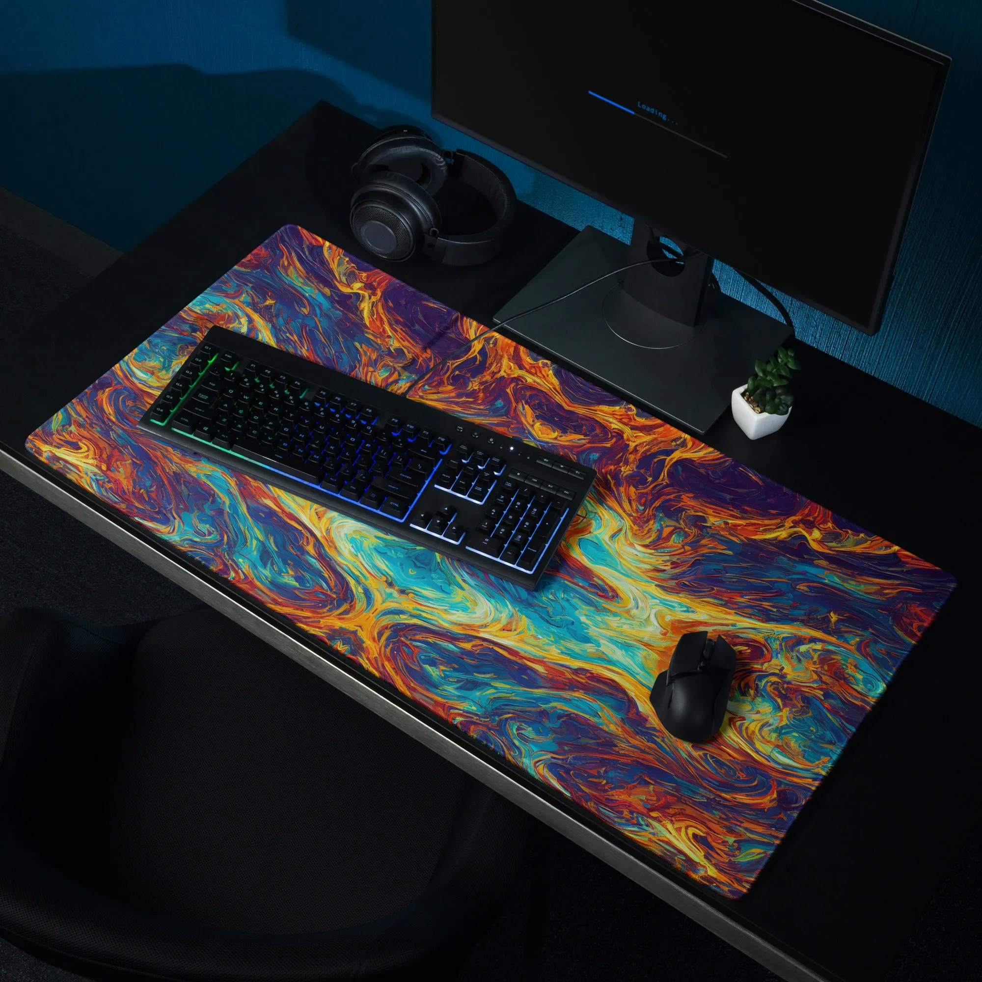 Flaming Confusing : Gaming mouse pad