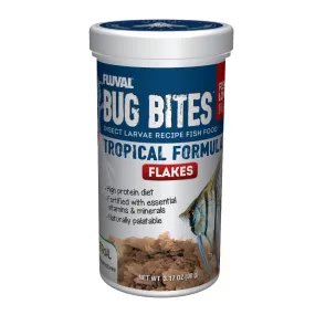 Fluval Bug Bites Tropical Flake Formula