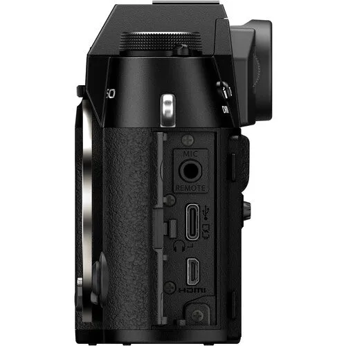 FUJIFILM X-T50, BLACK with XC15-45mmF3.5-5.6 OIS PZ Lens Kit